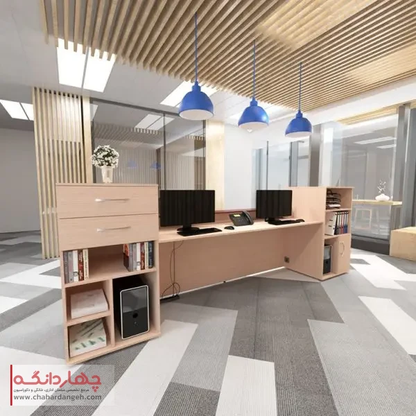میز پذیرش دو نفره