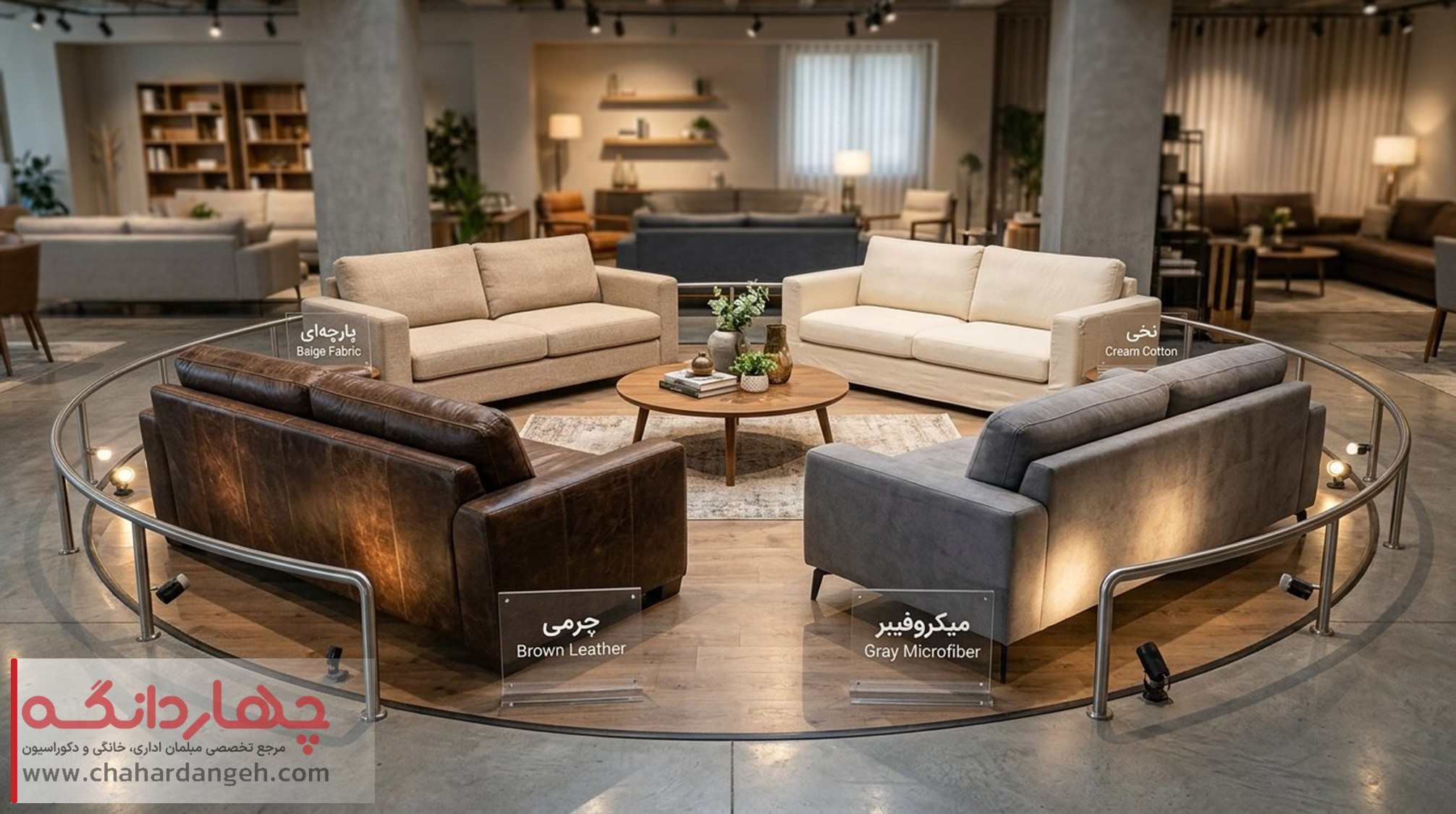 انواع پارچه مبل و روش شستشوی