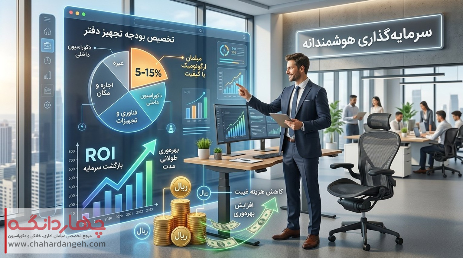 تخصیص بودجه تجهیز استاندارد دفتر کاری