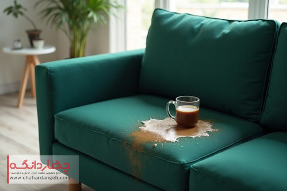 لک پذیری بیشتر مبلمان پارچه ای
